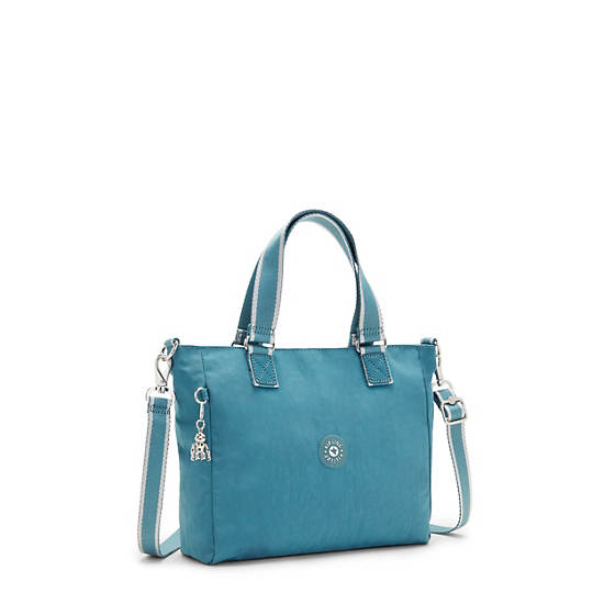 Kipling Venla Tote Bags Ocean Teal | CA 1478WN